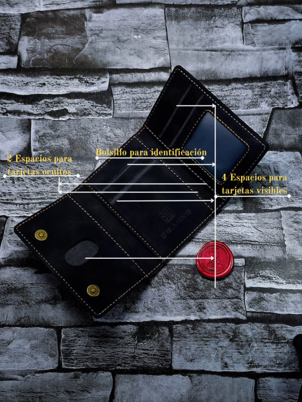 Tarjetero Simple Leather